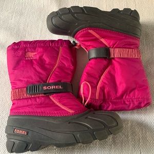 SOREL 7 pink boots
